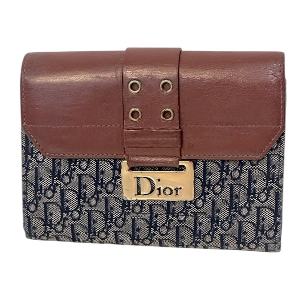 Dior Street Chic Trotter Tri Fold Wallet